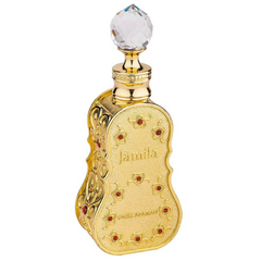 Jamila for Women Perfume Oil - 15 ML (0.5 oz) by Swiss Arabian (BOTTLE WITH VELVET POUCH) - Intense Oud