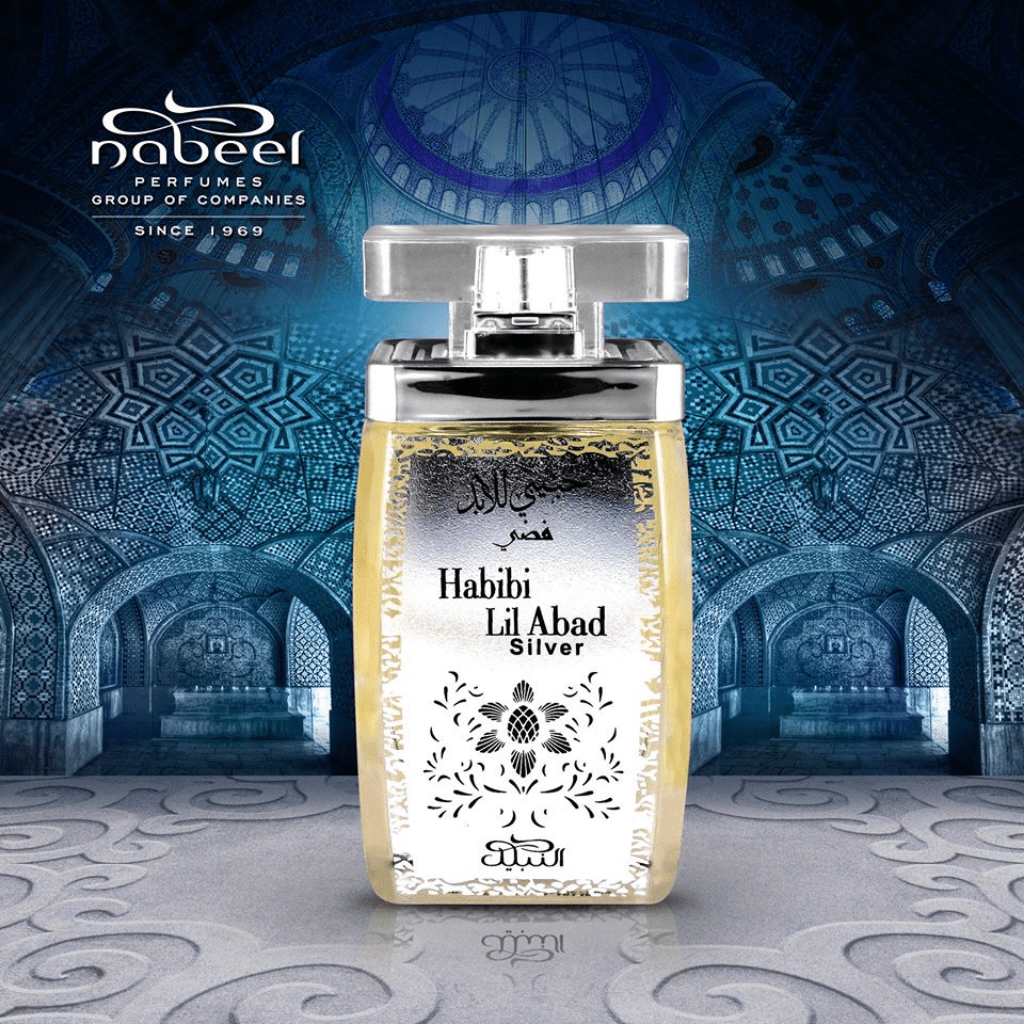 Habibi Lil Abad Silver EDP - 100 ML (3.4 oz) by Nabeel - Intense oud