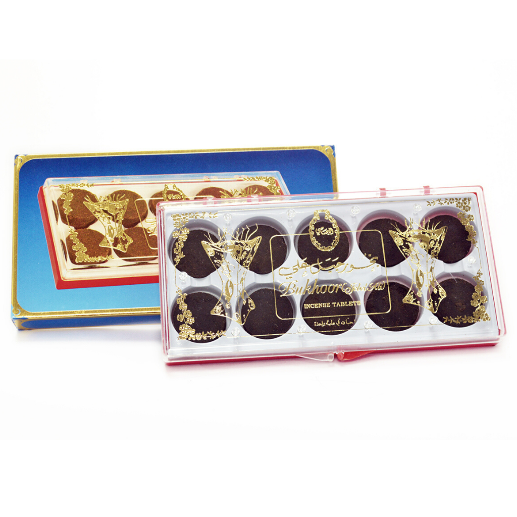 Bakhoor Jebel Ali Packet - 10 tablets by Rasasi - Intense oud