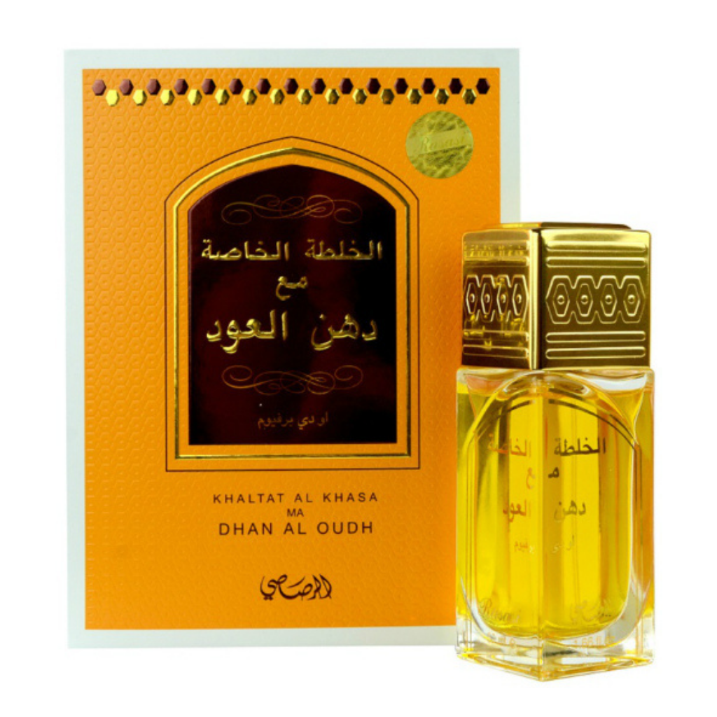 Khaltat Al Khasa Ma Dhan Al Oudh EDP - 50 ML (1.7 oz) by Rasasi - Intense oud