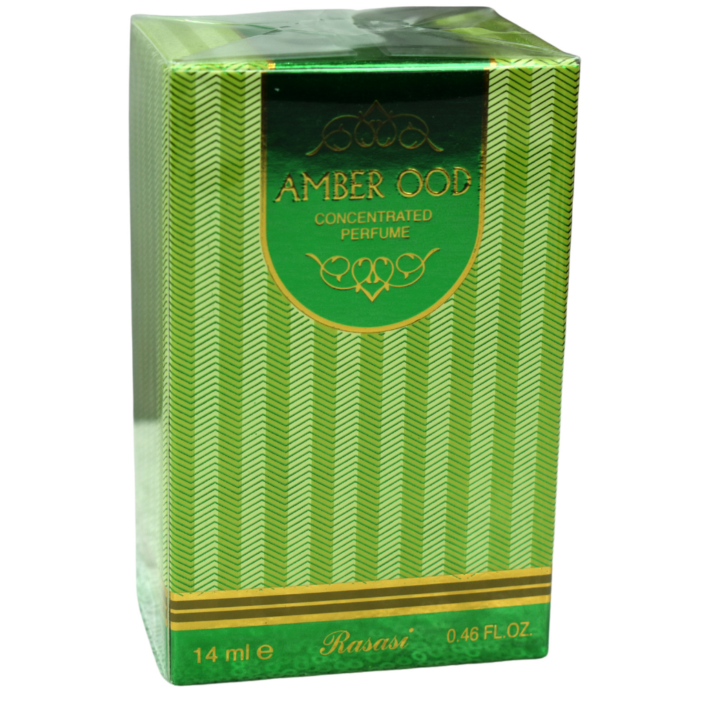 Amber Ood Perfume Oil - 14 ML (0.47 oz) by Rasasi - Intense oud