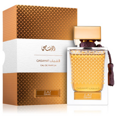 Qasamat Ebhar EDP- 65 ML (2.1 oz) by Rasasi - Intense oud