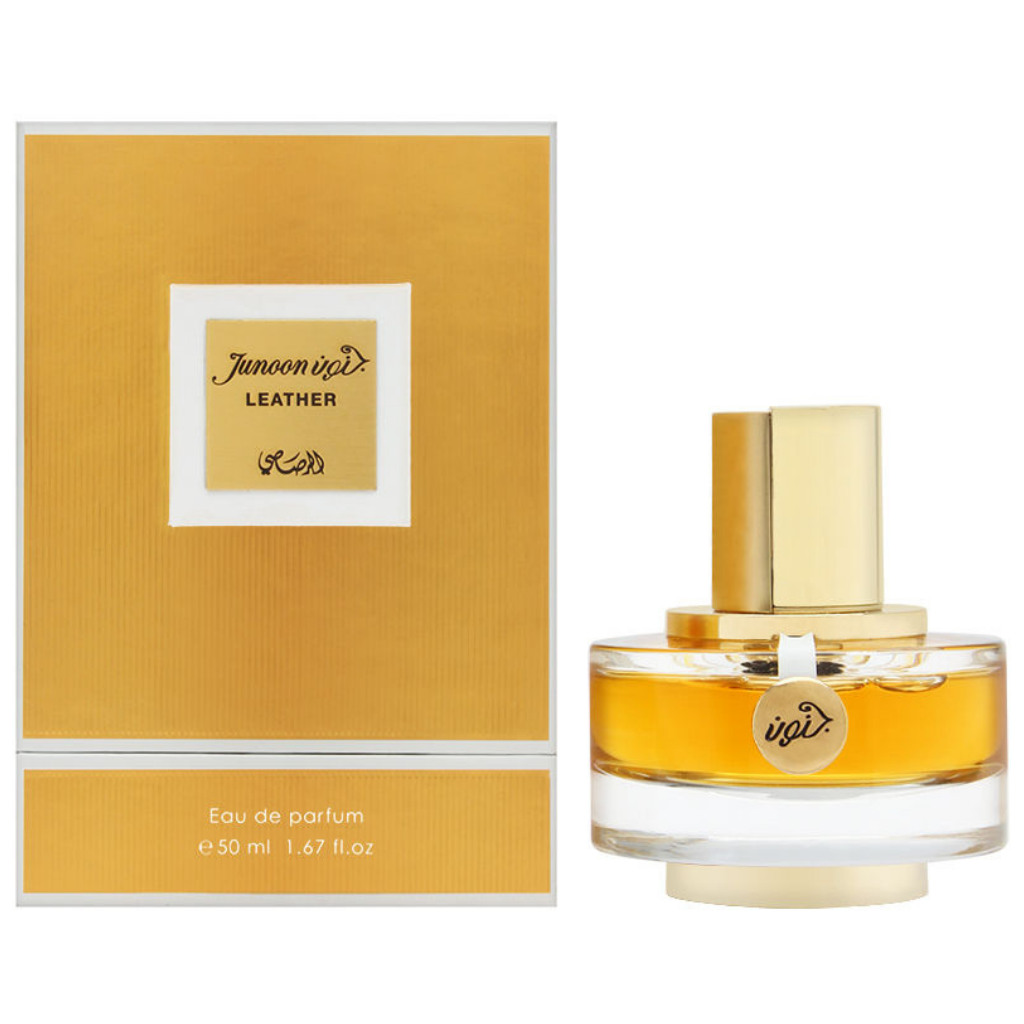 Junoon Leather for Women EDP - 50 ML (1.7 oz) by Rasasi - Intense oud