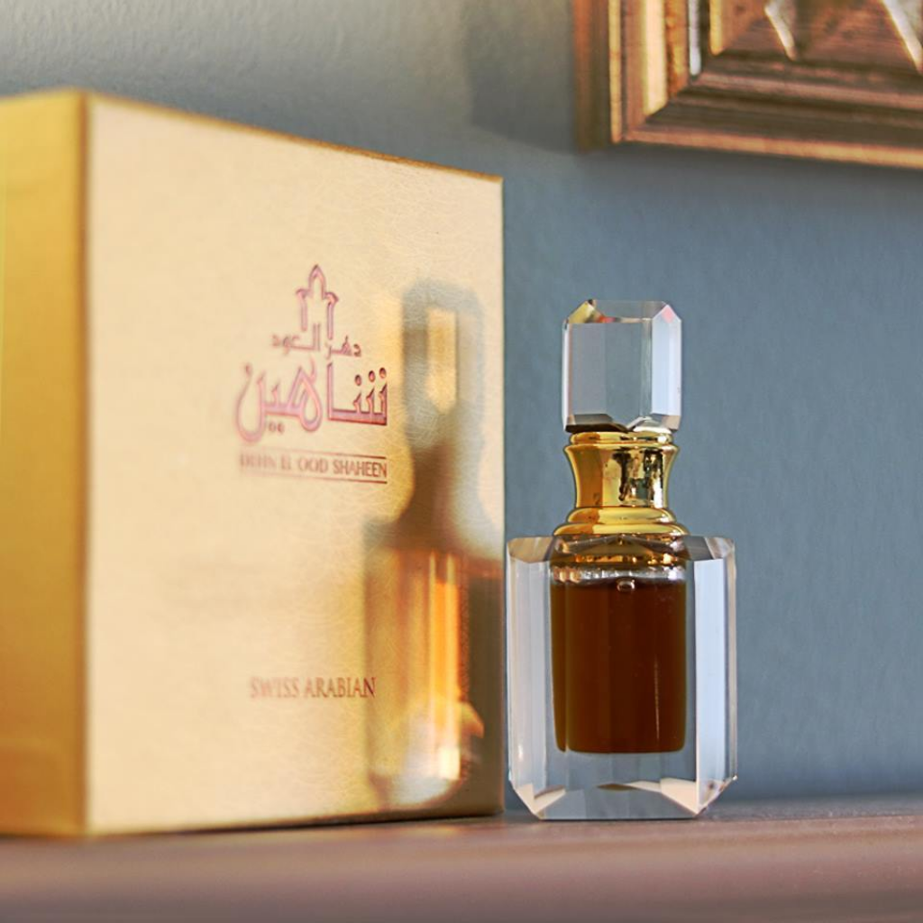 Dehn El Ood Shaheen Perfume Oil - 6 ML (0.2 oz) by Swiss Arabian - Intense oud