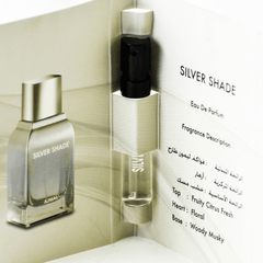 1 Silver Shade EDP for Men Sample -  1ML (0.05 oz) by Ajmal - Intense oud