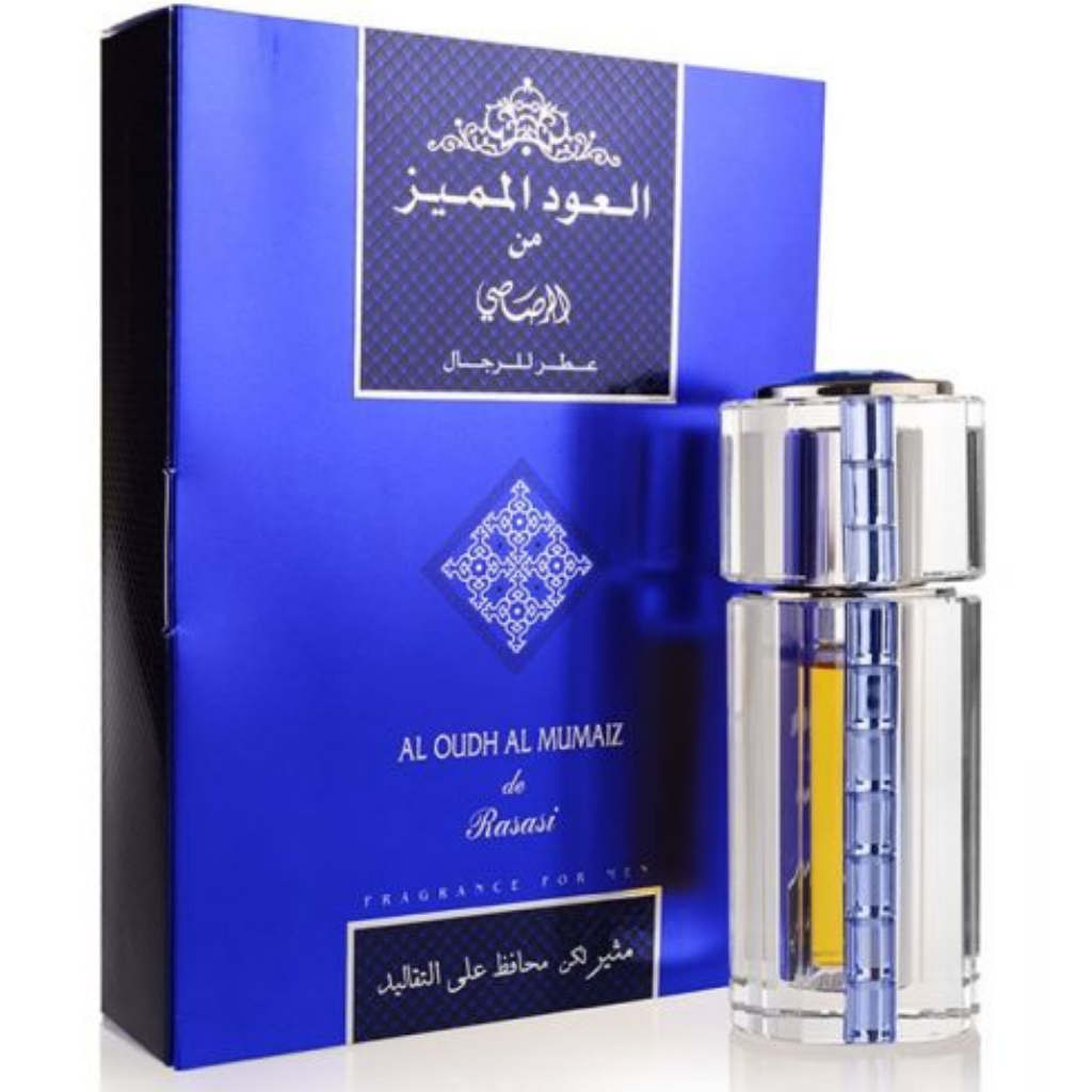 Al Oudh Al Mumaiz for Men EDP - 35 ML (1.2 oz) by Rasasi - Intense oud