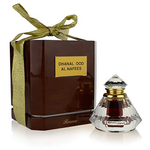 Dhanel Oudh Al Nafees Perfume Oil - 6 ML (0.20 oz) by Rasasi - Intense oud