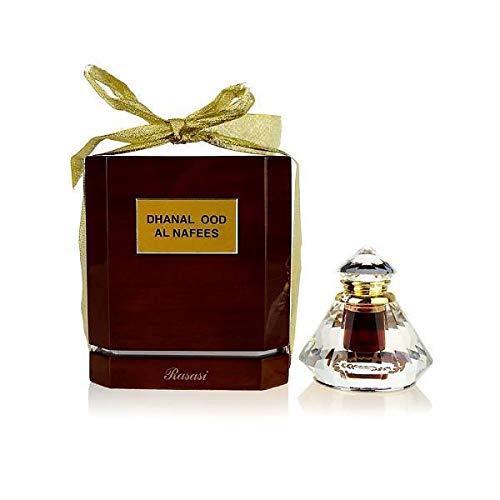 Dhanel Oudh Al Nafees Perfume Oil - 6 ML (0.20 oz) by Rasasi - Intense oud