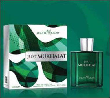 Just Mukhalat EDT- 100 ML (3.4 oz) by Alta Moda (BOTTLE WITH VELVET POUCH) - Intense oud