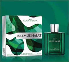 Just Mukhalat EDT- 100 ML (3.4 oz) by Alta Moda (BOTTLE WITH VELVET POUCH) - Intense oud