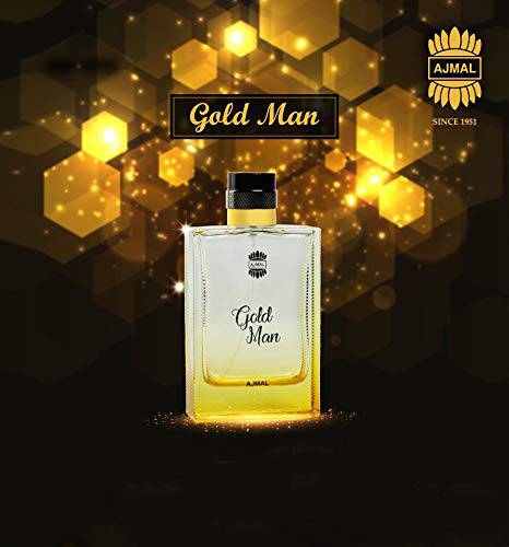 Gold Man EDP - Eau De Parfum 100 ML (3.4 oz) by Ajmal Perfumes - Intense oud