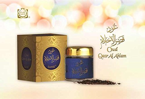 Oud Qasr Al Ahlam Bakhoor - 45 GM (1.6 oz) BY Surrati - Intense oud