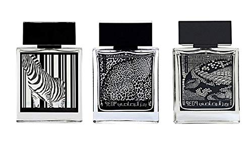 Rumz Al Rasasi 9325, 9459, 9453 Zebra, Leopard, Crocodile Men Set I By Rasasi Perfumes - Intense Oud