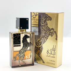 Oud Lail Maleki Unisex EDP - 100ML (3.4 oz) by Lattafa - Intense oud