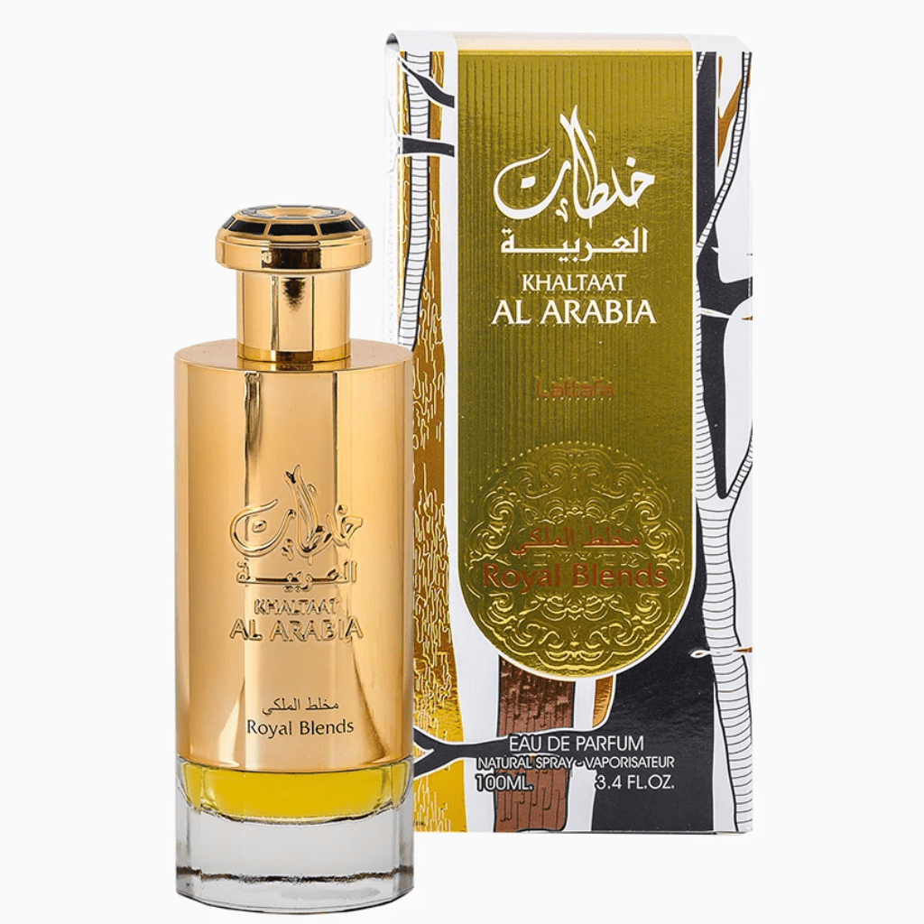 Qaed Al Fursan,Khaltat Al Arabia Royal Delight & Blend EDP-100ml in Magnetic Box - Intense oud