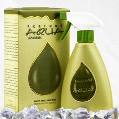 Aqua Azamah Air Freshener - 375 ML (12.6 oz) (with pouch)  by Rasasi - Intense Oud