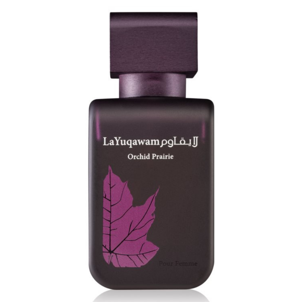 La Yuqawam Orchid Prairie for Women EDP - 75 ML (2.5 oz) by Rasasi - Intense oud