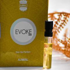 1 Evoke EDP Sample for Women - 1ML (0.05 oz) by Ajmal - Intense oud