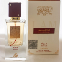 Ana Abiyedh Rouge EDP - 60ML (2.0 oz) (with pouch) by Lattafa - Intense Oud