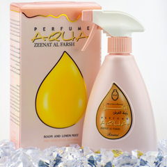 Aqua Zeenath Al Farsh Air Freshener - 375 ML (12.7 oz) by Rasasi - Intense oud