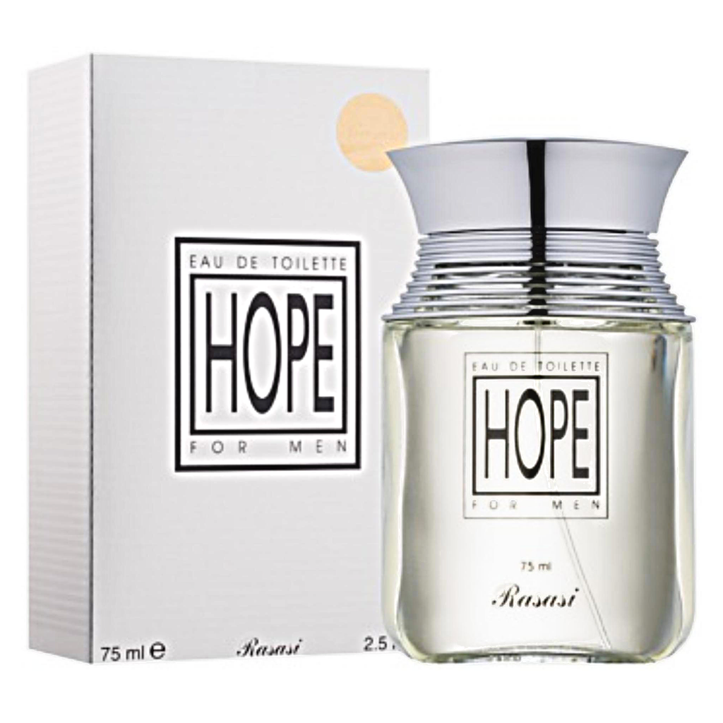 Hope EDP (Couple Set) Men & Women - 75 & 50 ML (3.4 oz) by Rasasi - Intense Oud