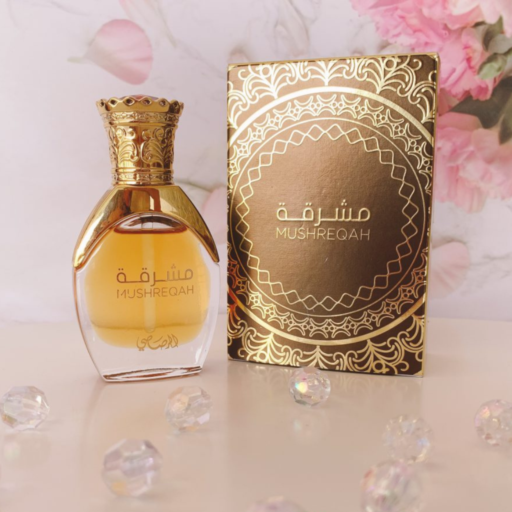 Mushreqah Perfume Oil - 15 ML (0.5 oz) by Rasasi - Intense oud