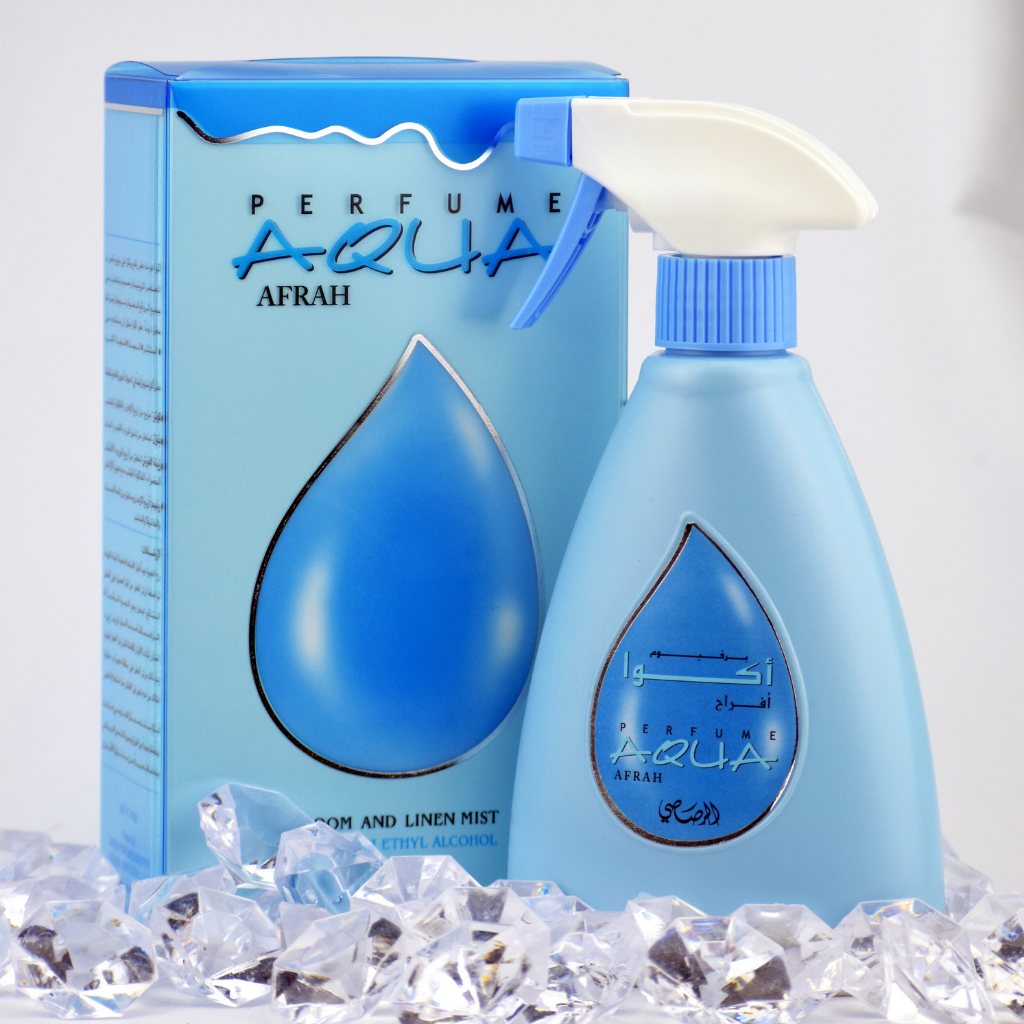 Aqua Afrah Air Freshener - 375 ML (12.7 oz) by Rasasi - Intense oud