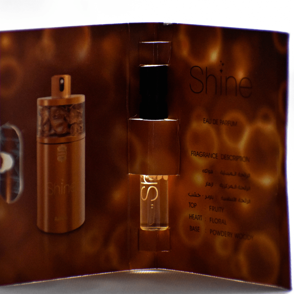 1 Shine EDP Sample for Women - 1ML (0.05 oz) by Ajmal - Intense oud