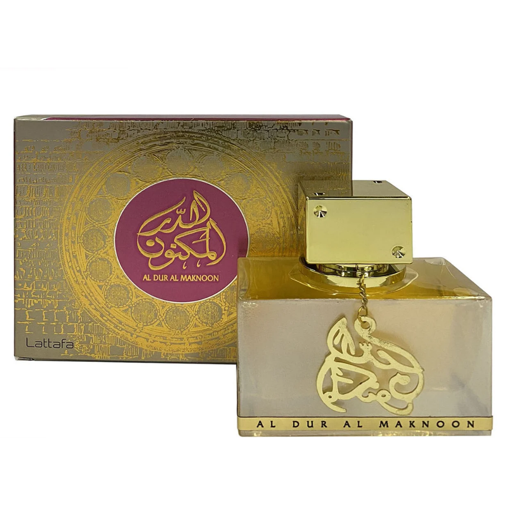 Al Dur Al Maknoon Gold for Women EDP - 100ML (3.4oz) by Lattafa - Intense oud