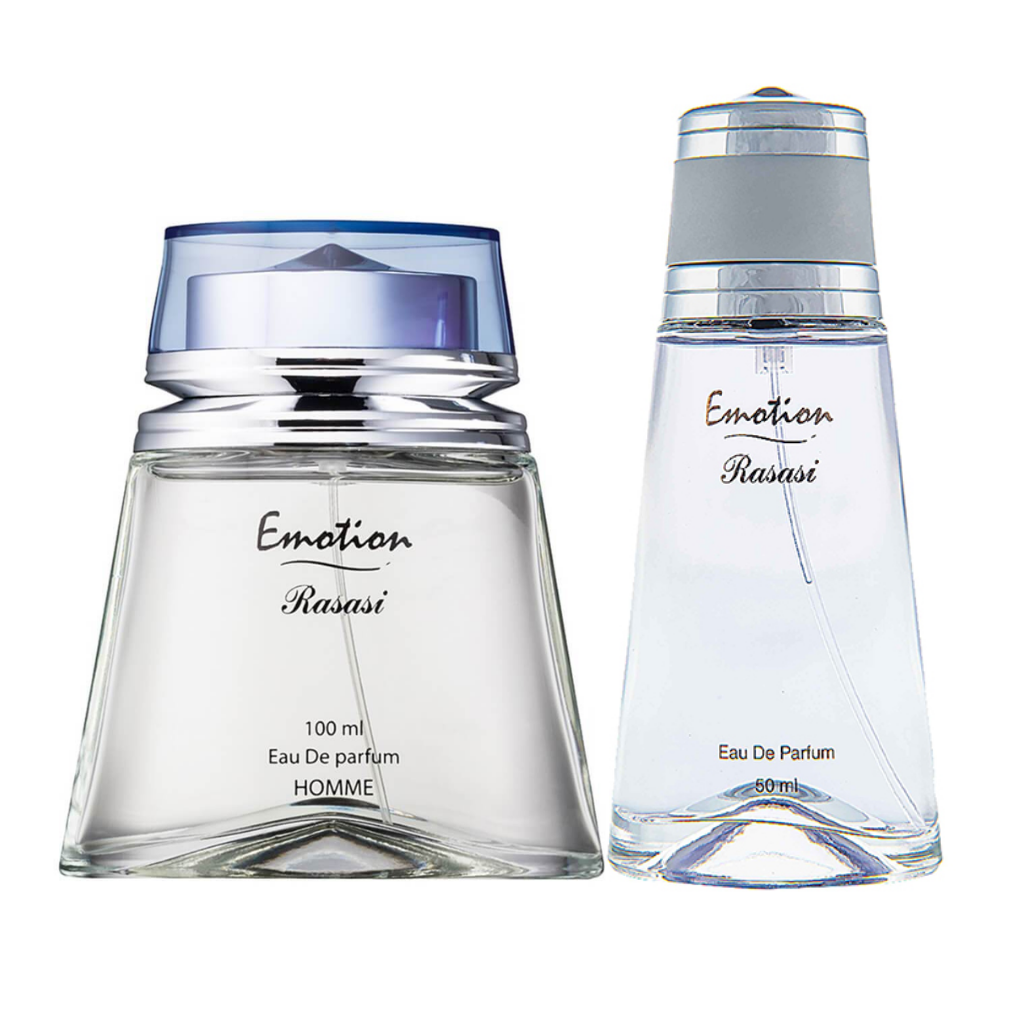 Emotion EDP (Couple Set) Men & Women - 100 ML (3.4 oz) by Rasasi - Intense Oud