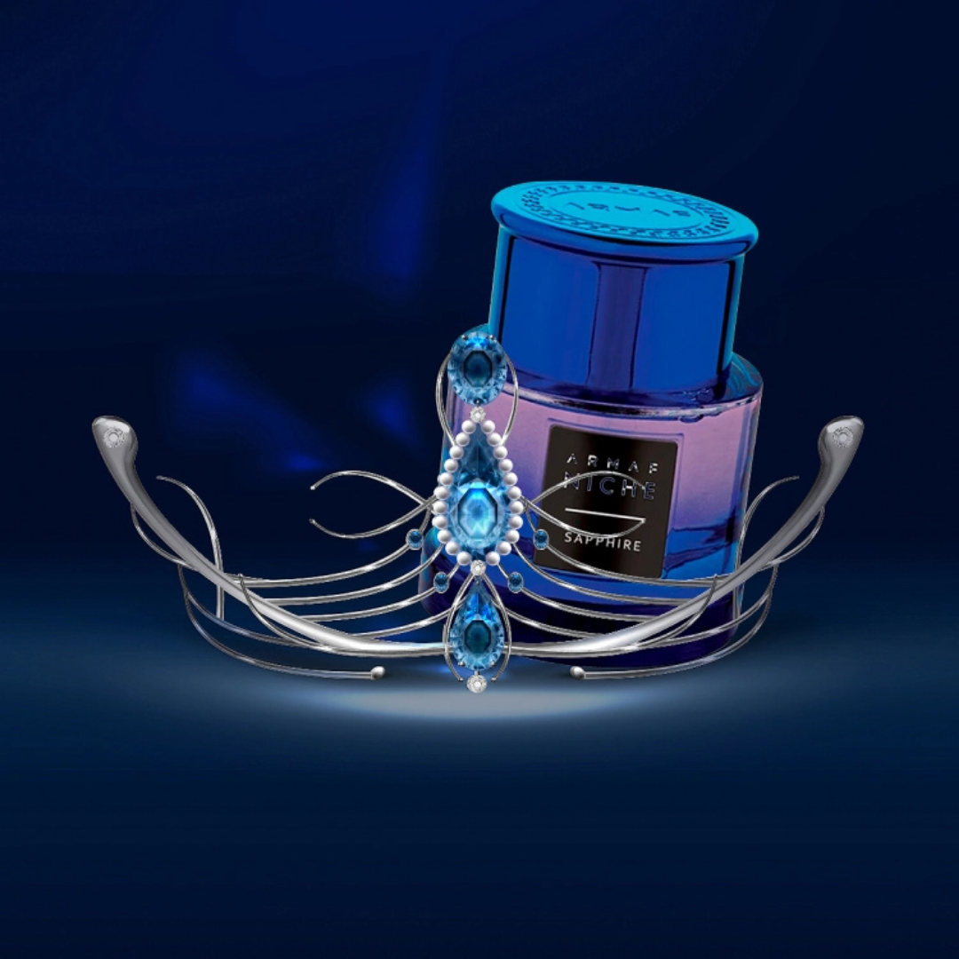 Niche Sapphire for Women EDP - 88mL (3 oz) by Armaf - Intense Oud