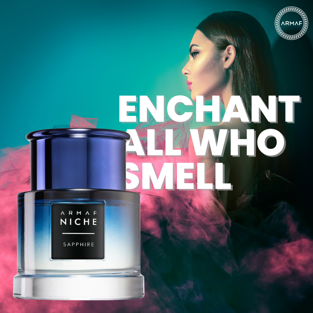 Niche Sapphire for Women EDP - 88mL (3 oz) by Armaf - Intense Oud