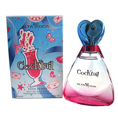 Cocktail for Women EDT- 100 ML (3.4 oz) by Alta Moda (BOTTLE WITH VELVET POUCH) - Intense oud