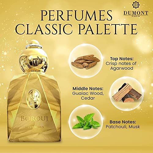 Borouj Mysterious EDP 85ML (2.8OZ) By Dumont Paris - Intense Oud