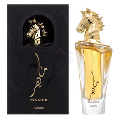 Bade'e Al Oud for Glory, Maahir & Maahir Black EDP-Eau de Parfum 100ML(3.4 oz) | by Lattafa Perfumes - Intense Oud