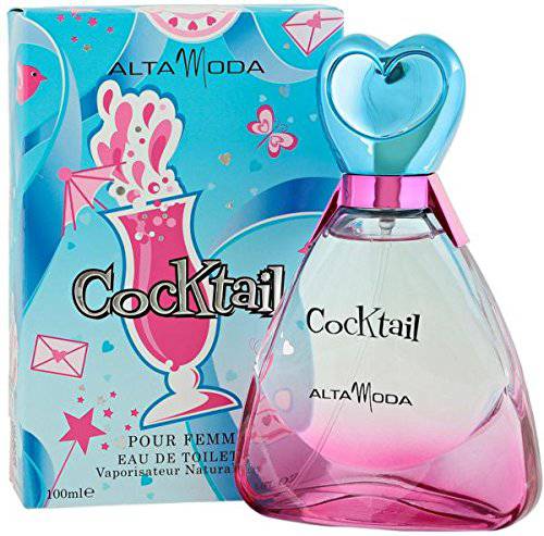 Cocktail for Women EDT- 100 ML (3.4 oz) by Alta Moda (BOTTLE WITH VELVET POUCH) - Intense oud