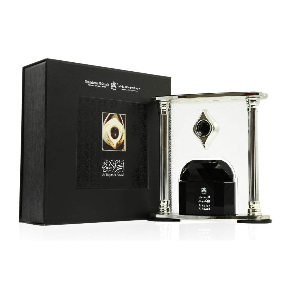 Al Hajar Al Aswad Perfume Oil - 30 ML (1.0 oz) by Abdul Samad Al Qurashi - Intense oud