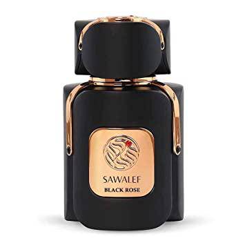 Black Rose Unisex EDP - 80 ML (2.7 oz) by Sawalef (BOTTLE WITH VELVET POUCH) - Intense oud