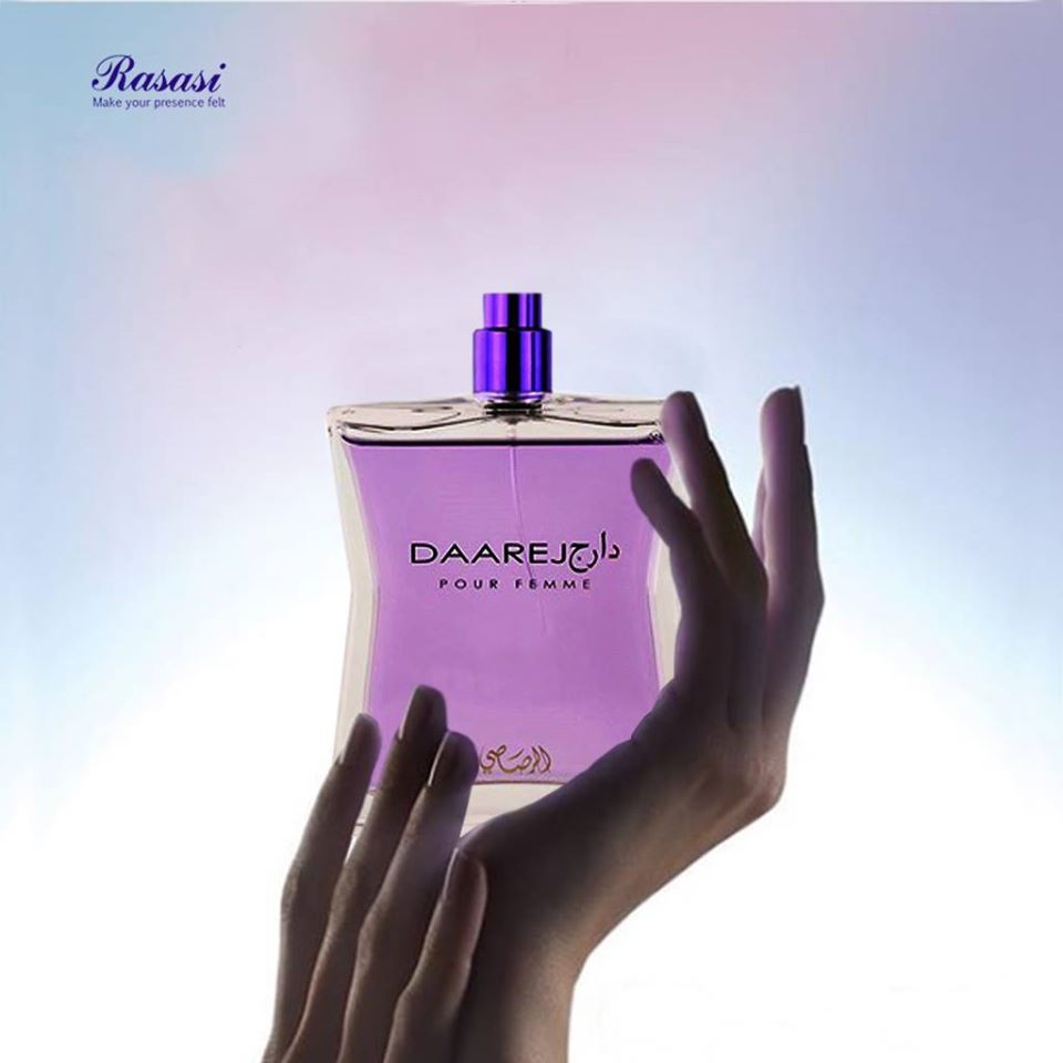 Daarej for Women EDP - 100 ML (3.4 oz) (with pouch) by Rasasi - Intense Oud