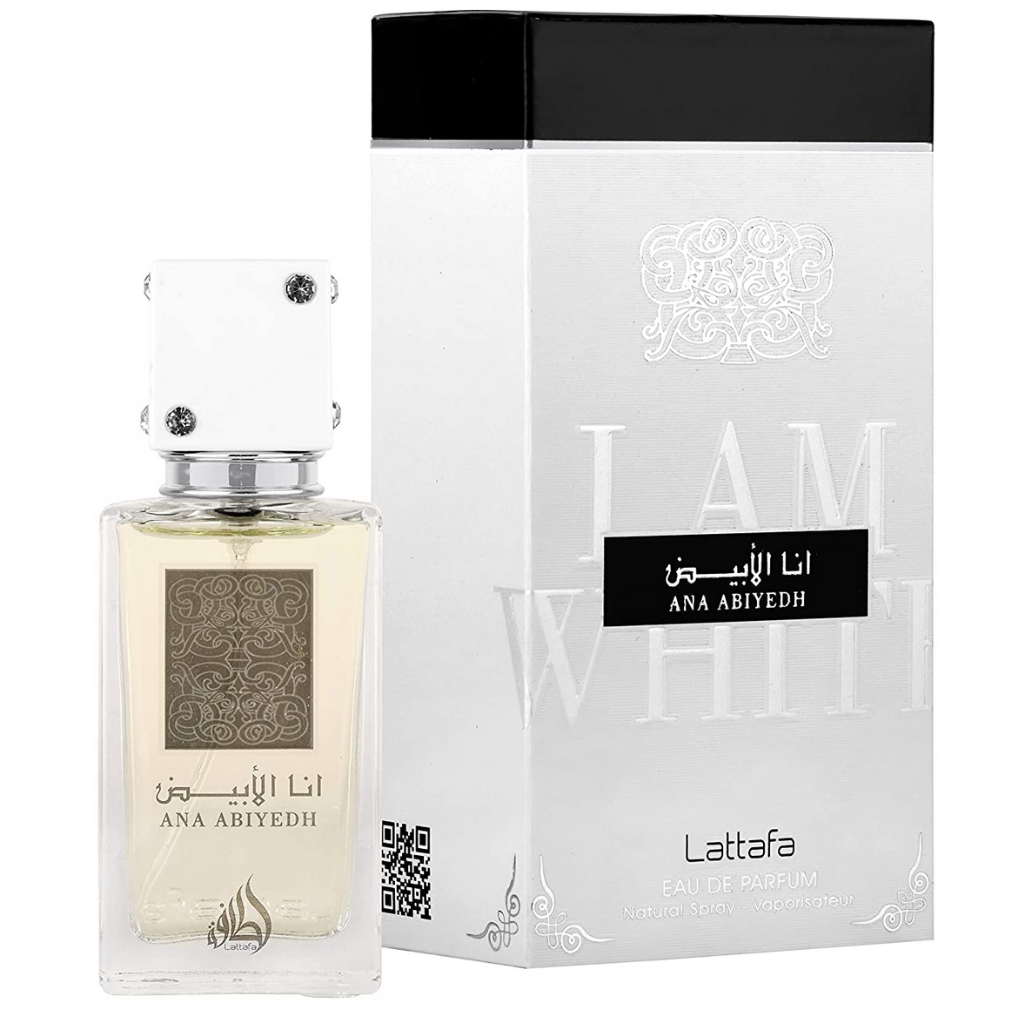 Ana Abiyedh EDP - 30ML (1 oz) by Lattafa - Intense oud