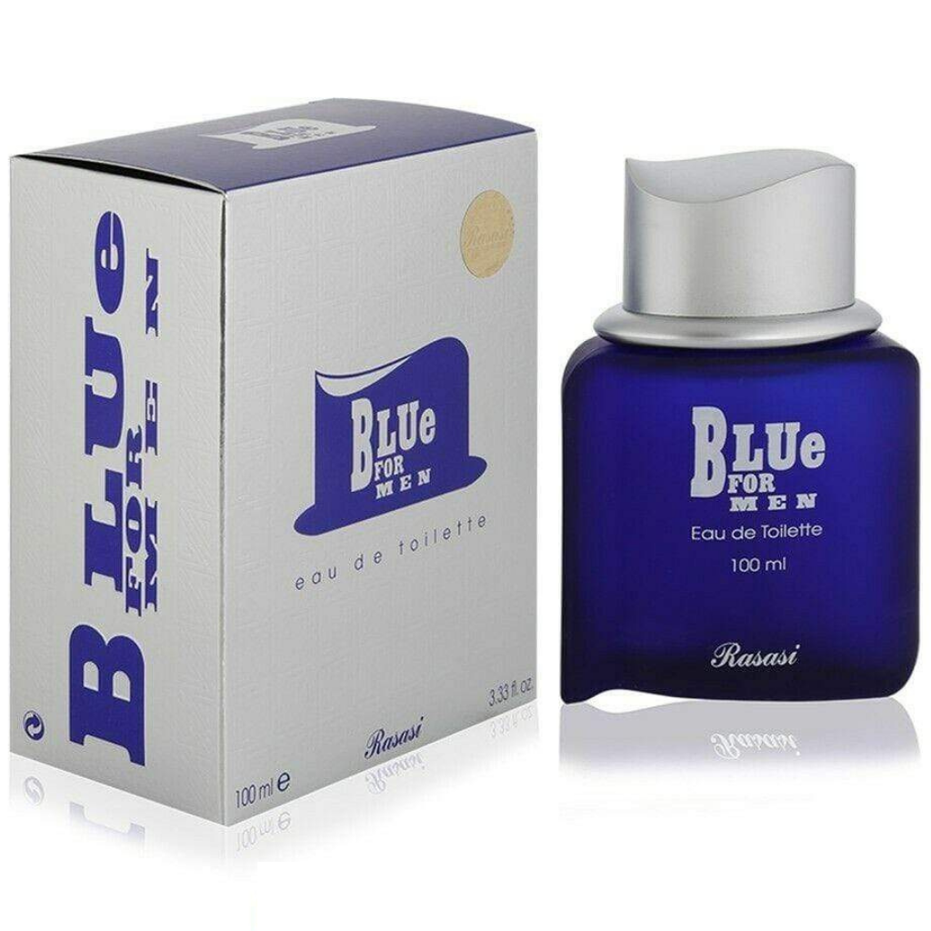 Blue for Men EDT - 100ML (3.4oz) (with pouch) by Rasasi - Intense Oud