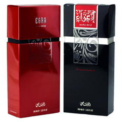 Egra EDP (Couple Set) Men & Women - 100 ML (3.4 oz) by Rasasi - Intense Oud