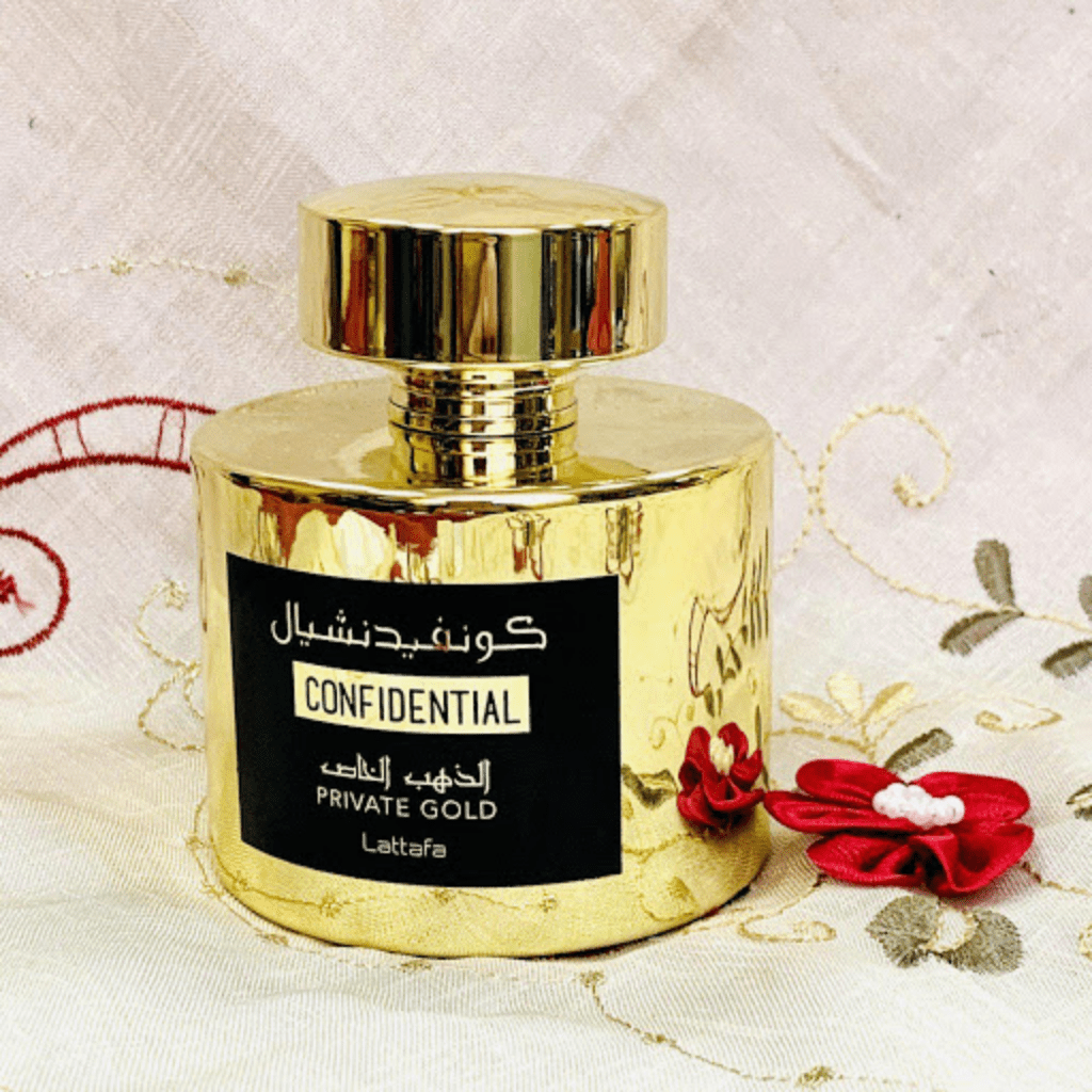 Confidential Private Gold EDP - 100ML by Lattafa - Intense oud