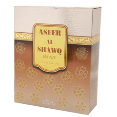 Aseer Al Shawq Bronze EDP - 80ML (2.7oz) by Nabeel - Intense Oud