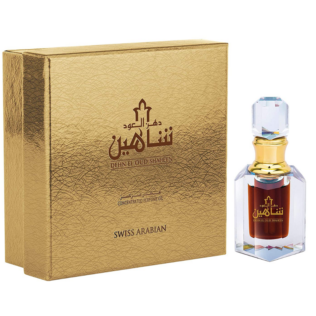 Dehn El Ood Shaheen Perfume Oil - 6 ML (0.2 oz) by Swiss Arabian - Intense oud