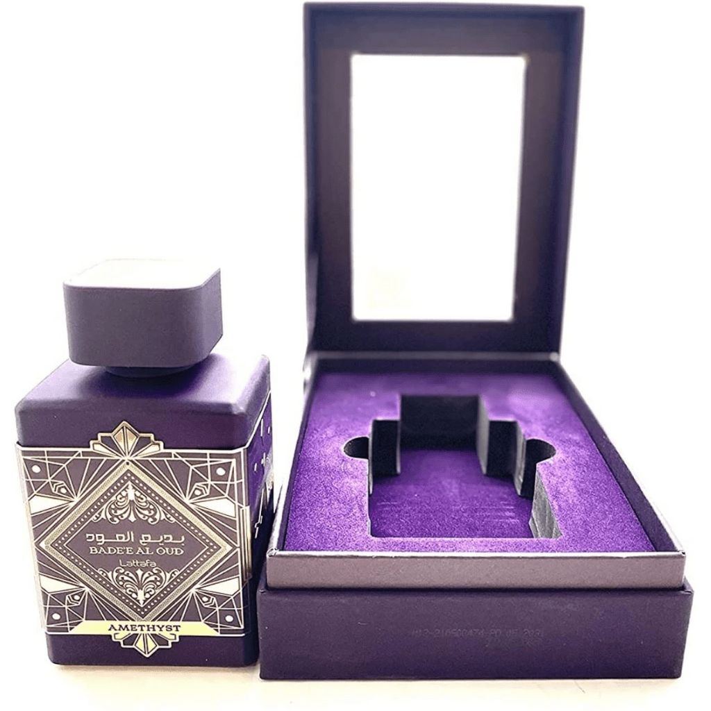 Badee Al Oud Amethyst EDP - 100ML(3.4 oz) by Lattafa - Intense oud