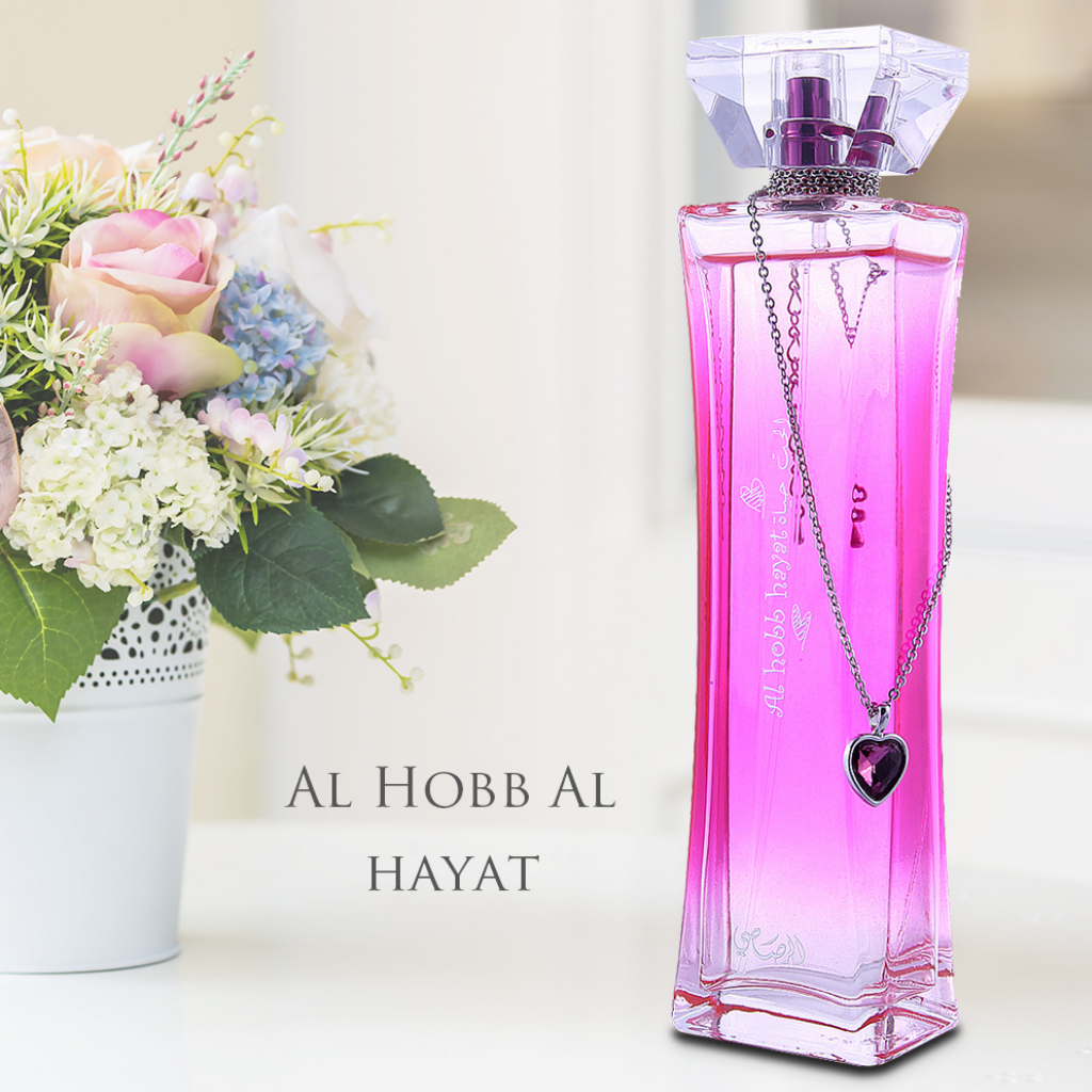 Al Hobb Hayat for Women EDP - 100 ML (3.4 oz) by Rasasi - Intense oud