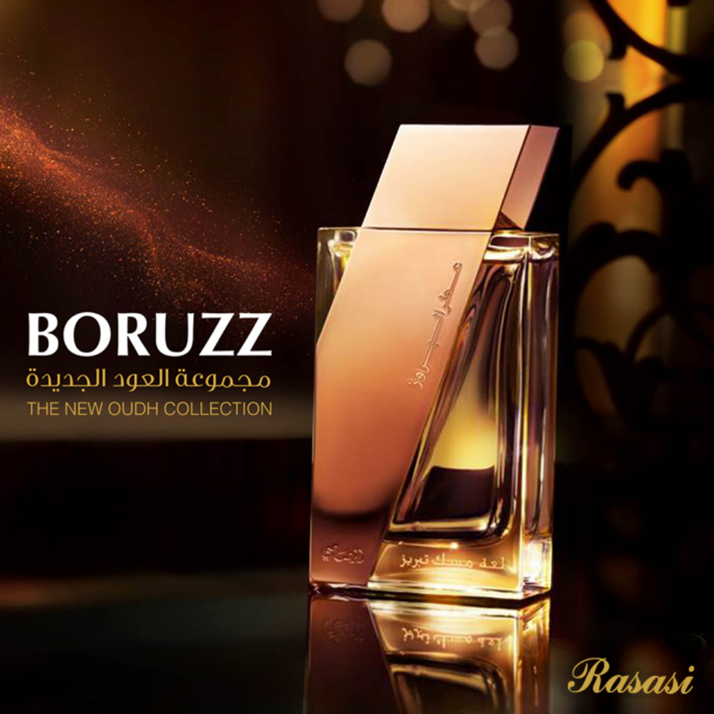 Attar Al Boruzz Jazeebiyat Musk Tabriz EDP - 50ML (1.7 oz) by Rasasi - Intense oud