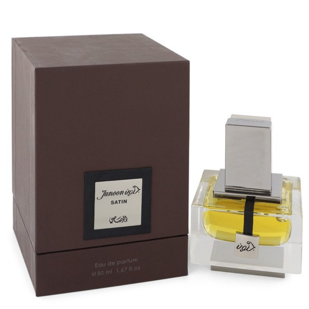 Junoon Satin for Men EDP - 50 ML (1.7 oz) by Rasasi - Intense oud