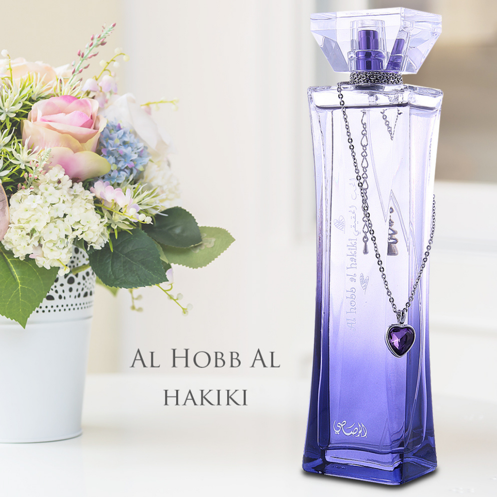 Al Hobb Al Hakiki for Women EDP - 100 ML (3.4 oz) by Rasasi - Intense oud